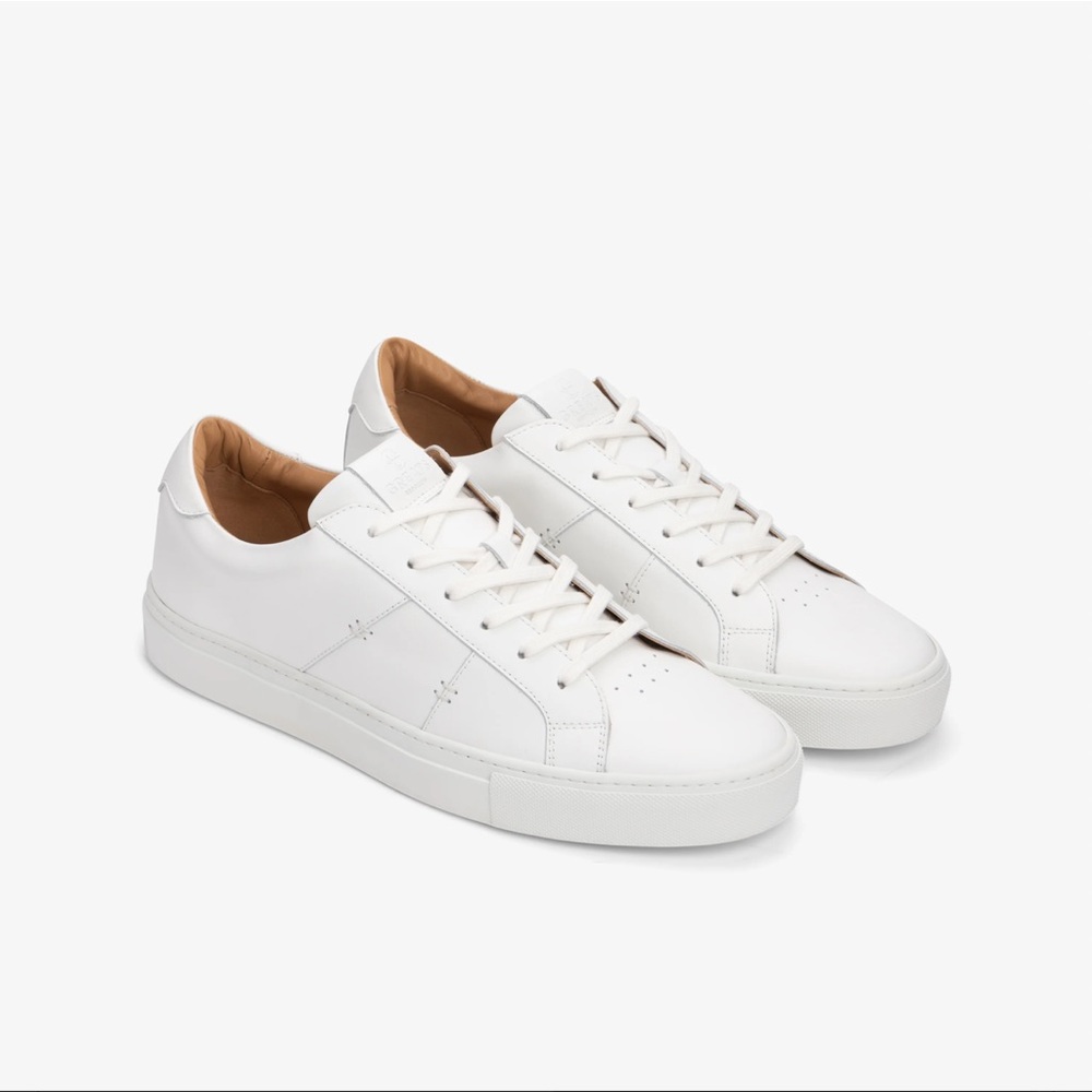 Greats White Leather Women's Sneakers